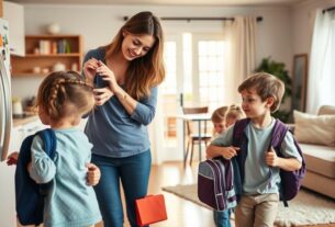 como organizar a rotina com filhos pequenos