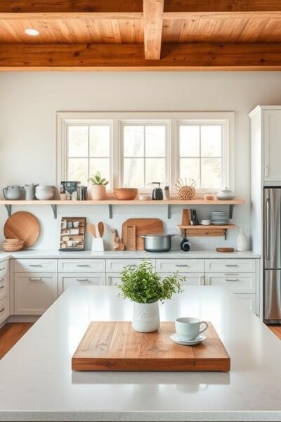 organização da cozinha para famílias grandes