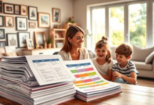 organização da semana com filhos