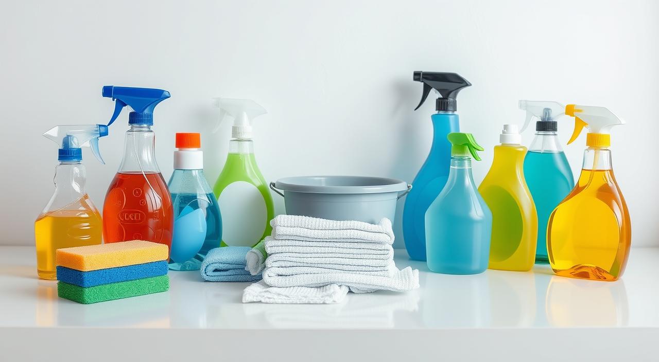 produtos de limpeza